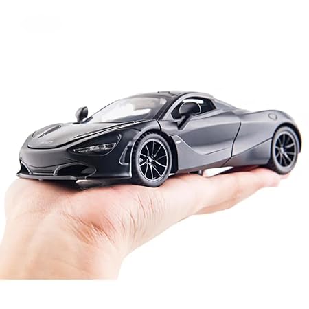 1:32 McLaren with lights, music, four doors, pullback alloy car