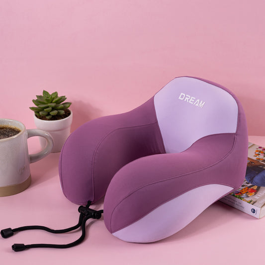 DREAM IRD 01 Purple Neck Pillow – Elite Comfort for Every Drive