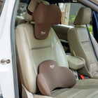 iRest Premium Car & Neck Pillow Black and Brown