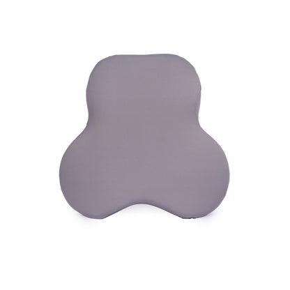 iRest Premium Car & Neck Pillow Grey and Brown