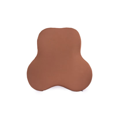 iRest Premium Car & Neck Pillow Grey and Brown