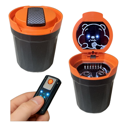 Sipper Cup With Lighter Ashtray - FMAT 03