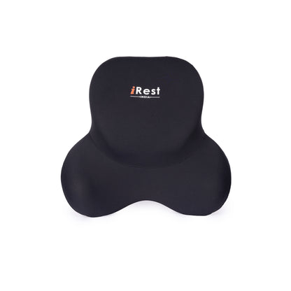 iRest Premium Car & Neck Pillow Grey and Brown