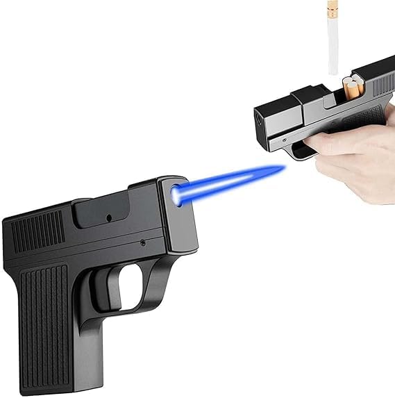 Flamemate X GunGrip Jet Flame Cigarette Holder Lighter - GUN CASE LIGHTER 01