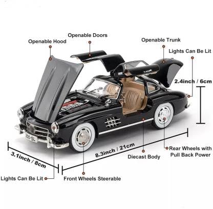 1:24 Mercedes-Benz Benz 300 Street Edition Display Box