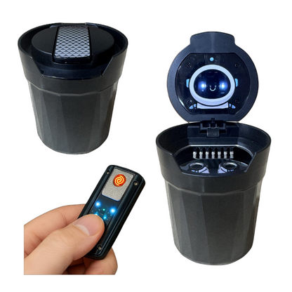 Sipper Cup With Lighter Ashtray - FMAT 03