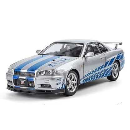 1:32 GTR Skyline Street Edition Alloy Car, Single Box
