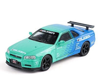 1:32 GTR Skyline Decal Edition Alloy Car Display Box