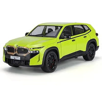 1:24 Scale BMW XM six-door pullback alloy car with sound and light effects, foam e-commerce box.