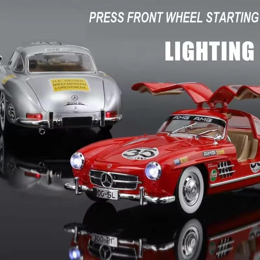 1:24 Mercedes-Benz 300SL Decorated Edition Display Box
