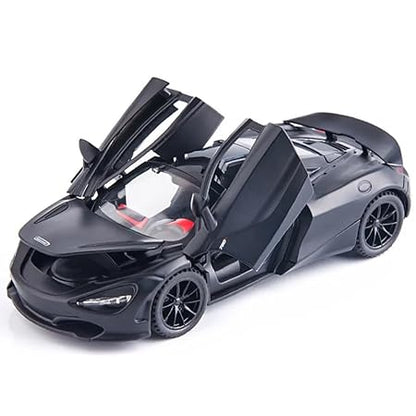 1:32 McLaren with lights, music, four doors, pullback alloy car