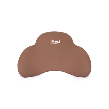 iRest Premium Car & Neck Pillow Black and Brown