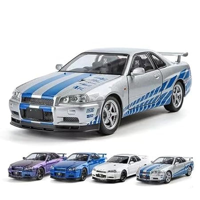 1:32 GTR Skyline Street Edition Alloy Car, Single Box