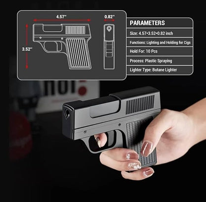 Flamemate X GunGrip Jet Flame Cigarette Holder Lighter - GUN CASE LIGHTER 01