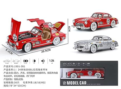 1:24 Mercedes-Benz 300SL Decorated Edition Display Box