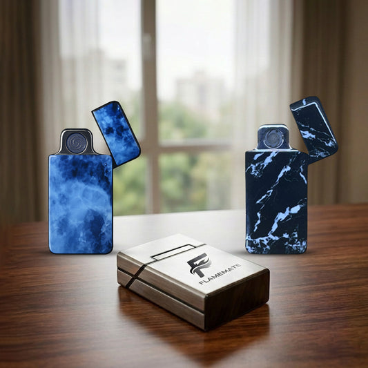 FLAMEMATE Azure Ignite Combo of 3 - FMCC01/Elighter