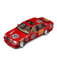 1:24 scale Tiger Head Mercedes-Benz street car alloy display box